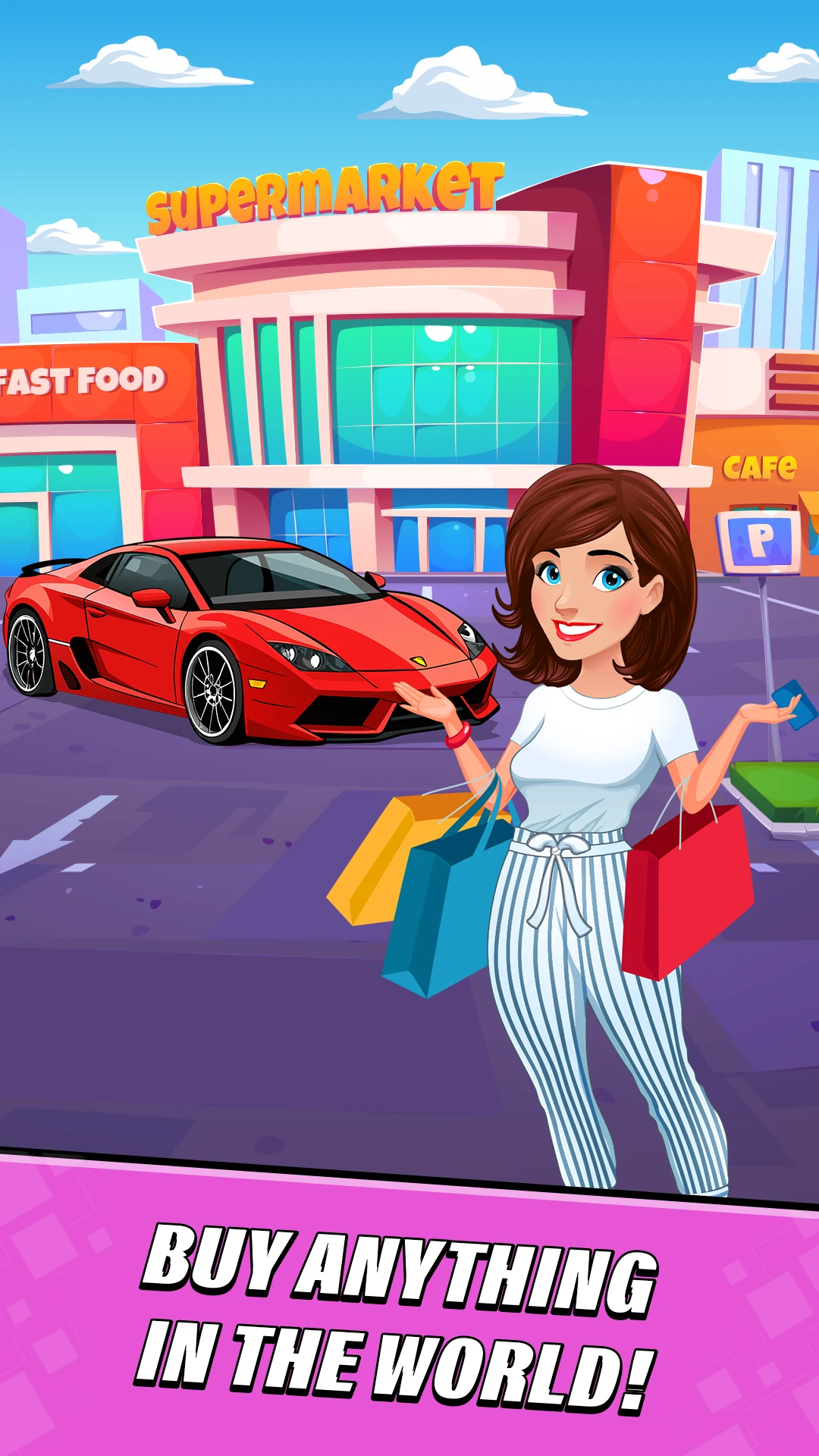 Idle Girl : Life Simulator screenshot
