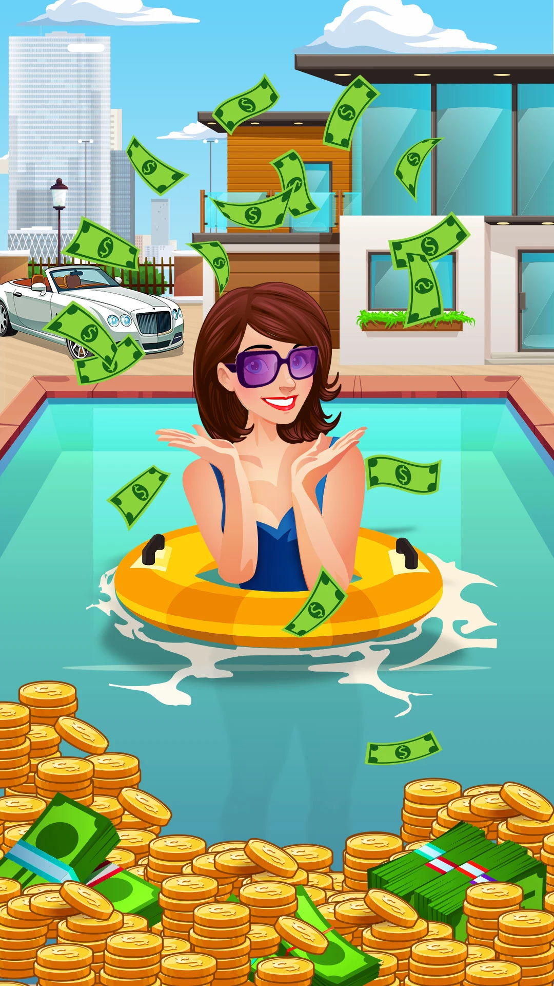 Idle Girl : Life Simulator screenshot